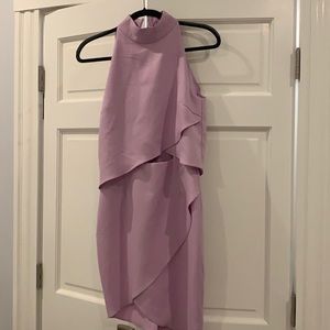 Elliot light purple dress